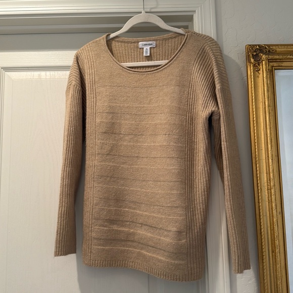 Calvin Klein Sweaters - Calvin Klein Tan Sweater